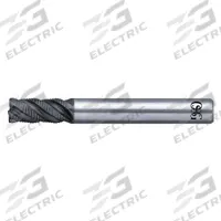 OSG Roughing End Mill: Carbide, WXL Coated, 4 Flute, 3/8" Mill Dia, 3/4" LOC, 0.02" Chf, 3" OAL (MPN 38201811)