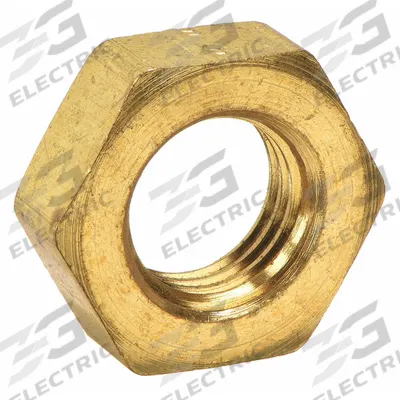 PARKER Compression Fitting Nut: Compression, Brass - Single-Ferrule Brass Compression Fittings