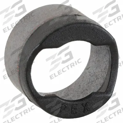 ZURN Crimp Clamp Ring: 1 1/2 in ID x 1 in Pipe x 1 1/2 in Pipe Size, Copper - Crimp-On Rings for Barbed Tube Fittings