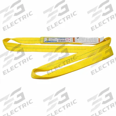 STREN-FLEX Web Sling: Type 5, Polyester, 2 Plies, 6 ft Sling Lg - High-Visibility Polyester Endless Web Slings