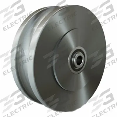 HAMILTON Track Wheel: 6 in Wheel Dia., 2 in Wheel Wd, 1,500 lb Load Capacity - U-Groove Wheels