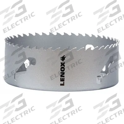 LENOX Hole Saw: 5 1/2 in Saw Dia., 3 Teeth per Inch, 1 7/8 in Max. Cutting Dp - Multi-Material-Cutting Hole Saws without Arbor