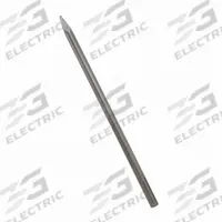 BOSCH Chisel Bit: 1/4 in Head Wd, 18 in Overall Lg, 45/64 in Shank Dia (MPN HS1914). Key specifications — attr253714: Chiseling Concrete/Block/Brick; attr277143: BOSCH.