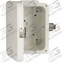 WIEGMANN Enclosure: Fiberglass, 6 in x 4 in x 4 in, NEMA 1/12/3R/4X/6P, Hinged, Solid Cover (MPN HW-WHJ60404CHQR). Key specifications — Brand: WIEGMANN; Closure Method: Padlock Hasp; Knockouts: Not Included.