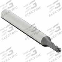 OSG Square End Mill: Carbide, TiAlN Coated, 4 Flute, 2.5 mm Mill Dia, 8 mm LOC, 39 mm OAL (MPN 404-098411)