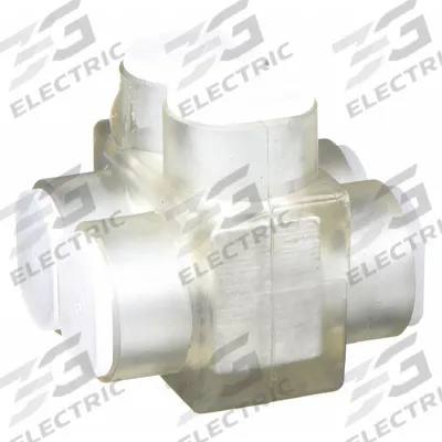 BURNDY Multitap Connector: 2 Port, Double-Sided Entry, 14 AWG – 2/0 AWG Wire Size - Dry-Location Double-Sided Entry Multitap Connectors