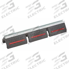 DURA-BLOK Pipe Support Block: Rubber Base, Electroplated Cast Iron, 6 in Overall Lg, 5 in Overall Ht (MPN DB30). Key specifications — Support Material: Cast Iron; Base Material: Rubber; Base Size: 6 in L x 30.8 in W; Brand: DURA-BLOK.