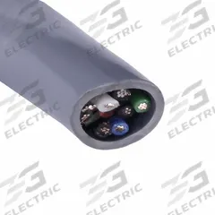 CAROL Power Limited and Communication Cable: Communications/Computer Systems/Control Systems, 24 AWG (MPN C0603A.41.10). Key specifications — Conductor Gauge: 24 AWG; Insulation Material: S-R PVC; Jacket Color: Gray; Jacket Material: PVC; Shielding Material: 100% Aluminum/Polyester Flexfoil; Solid/Stranded: Stranded.
