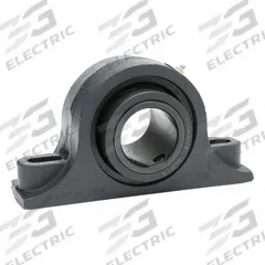 MOLINE BEARING Pillow Block Bearing: 2 15/16 in Bore, Spherical E Roller Bearing, Cast Iron, 2 Holes (MPN 29221215). Key specifications — Maximum Speed: 1,600 RPM; Mounting Bolt Size: 3/4 in; Brand: MOLINE BEARING.