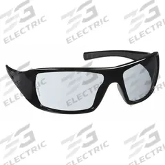 PYRAMEX Safety Glasses: Gray Lens, Full-Frame, Scratch-Resistant, Black Frame, Goliath(R) Series (MPN SB5621D). Key specifications — Brand: PYRAMEX; Frame Color: Black; Lens Color: Gray.