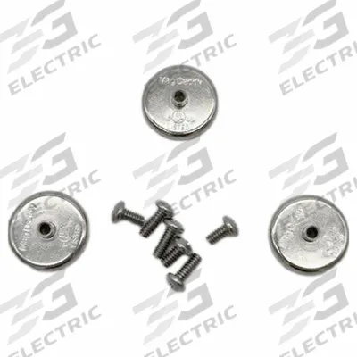 MAG DADDY Magnetic Mounting Kit: Threaded #10-24 (MPN MM200) - Threaded Rare Earth Magnetic Kits