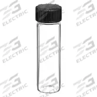 APPROVED VENDOR Scintillation Vial with Cap: 20 mL, A, Includes Closure, Thermoset, 27.5 mm Body Dia (MPN 3LDT3). Key specifications — Body Color: Colorless; Screw Closure Size: 22-400 mm; Brand: APPROVED VENDOR; Bottom Shape: Square; Self-Standing: Self-Standing.