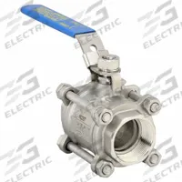 APPROVED VENDOR Manual Two-Way Ball Valve: 1 1/2 in, 316 Stainless Steel, Straight Valve Body, RPTFE (MPN G-S3P1K-150). Key specifications — Brand: APPROVED VENDOR; Handle: Locking Lever.