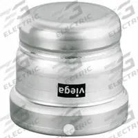 VIEGA MEGAPRESS Crimp Fitting Cap: 4 in Pipe Size, Press-fit, FKM, 200 psi Max Op Pressure (MPN 95715). Key specifications — Brand: VIEGA MEGAPRESS.