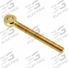 AMPG Fixed Rod End: Brass, Plain, 5 in Hole Center-to-End Lg, Right Hand, 5/8"-24 Thread Size (MPN ZEB158-BR). Key specifications — attr952243: AMPG.