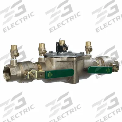 Watts Modular compact design: 007, 1 1/2 in Pipe Size, FNPT x FNPT, 16.75 in Overall Lg - Watts Double Check Backflow Preventers