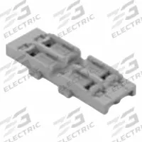 WAGO Mounting Carrier: 221 Series, (2) Inline Splice Connectors (MPN 221-2522). Key specifications — Compatible Connector Configuration: (2) Inline Splice Connectors; Brand: WAGO; Product Type: Mounting Carrier; Series: 221.