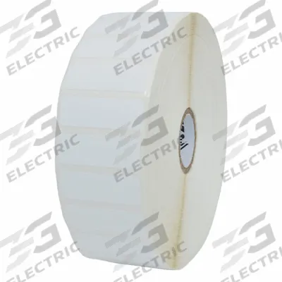 ZEBRA Barcode Printer Labels: 1 1/2 in Label Wd, 1/2 in Label Ht, White, 1 in Core Dia. - Desktop Thermal Transfer Labels