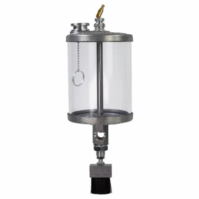 LDI INDUSTRIES Chain Oil Reservoir: 19 oz Capacity, Plastic, Single, Open Vent - Drip-Feed Chain Oilers
