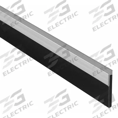 NATIONAL GUARD Door Weatherstripping: Flat Insert, 8 ft Lg, 1 9/16 in Wd - Metal Leaf Weatherstripping