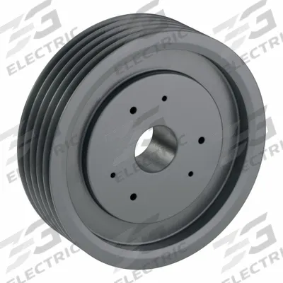 APPROVED VENDOR V-Belt Pulley: 8V2120, 5 Groove, 21.2 in OD, Bushed Bore - Bushed-Bore Cast-Iron Wedge V-Belt Pulleys