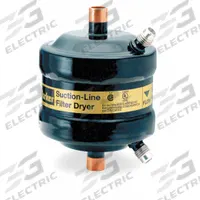 PARKER Liquid Line Filter Dryer: Steel, For 23 ton System, 4.7 in Lg, 5/8 in Female Sweat (MPN SLD-8-5SV-HH). Key specifications — Manufacturer Part Number: SLD-8-5SV-HH; Brand: PARKER; Compatible Refrigerant Group: CFC.