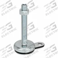 JW WINCO Male-End Leveling Mount: Swiveling Stud, 3/4"-10 Thread Size, 3.15 in, 2,698 lbf Capacity (MPN 32-80-3/4X10-150-A1-UK). Key specifications — Base Shape: Round; Load Capacity: 2,698 lbf; Thrust Pad Material: Buna-N; Includes: Nut.