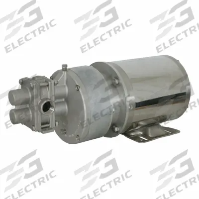 PULSAFEEDER Rotary Gear Pump Head: Magnetic Drive, 316 Stainless Steel, 3/4" FNPT, Metal Alloy - Mag-Drive Gear Pump Heads