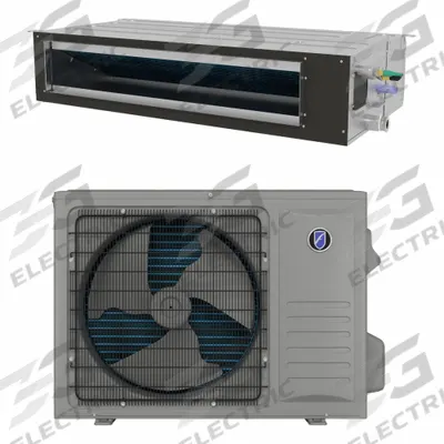 FRIEDRICH Mini-Split Air Handler/Condenser: 4,300 BtuH to 14,500 BtuH - Ceiling-Mount or Ducted Cassette Air Handler Mini-Split Systems