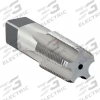 CHICAGO-LATROBE Pipe and Conduit Thread Tap: 1/2"-14 NPT, 4 Flute, Semi-Bottoming Chamfer (MPN 385455)