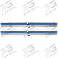 MURRELEKTRONIK Pro bridging strip: Blue Plug-In Link - Set of 2, Mico Pro, 40 A Current, 500 mm Ht (MPN 9000-41000-0000000). Key specifications — Brand: MURRELEKTRONIK; Accessory Type: Blue Endless Plug-In Link; For Use With: Mico Pro.