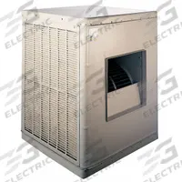 CHAMPION Ducted Evaporative Cooler: 4,000 sq ft, 2 in Pad Thick, 3/4 hp HP (MPN 7K597). Key specifications — Brand: CHAMPION; Evaporative Cooler Voltage: 208-230/460V AC; Drive Package Installation: Assembly Required; Includes Drive Package: Drive Package Included.