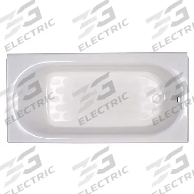 AMERICAN STANDARD Recess Bath: Right Drain Location, 14 in Overall Ht, 60 in Overall Lg - Alcove Bathtubs
