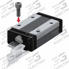 THK Linear Guide Carriage: For 34 mm Rail Wd, Ball, SR Radial Rail Guide, 32.5 mm Carriage Ht (MPN SR35W1SS). Key specifications — Carriage Material: Carbon Steel; Roller Material: Carbon Steel; Size: 35; Brand: THK; Features: End Seal and Side Seal; Type: SR Radial Rail Guide.