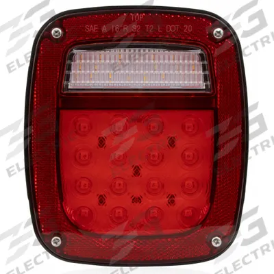 MAXXIMA Stop/Tail/Turn/Back-Up Light: LED, Stop, Turn, and Tail Combo Light, Red - Stop, Turn & Tail Combination Lights