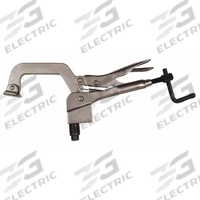 BUILDPRO Table Mount Clamp: 5 3/4 in Throat Dp, 5 1/2 in Jaw Opening (Max) - Locking Clamps