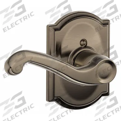 SCHLAGE Door Lockset: Dummy Lever Locksets, Nickel