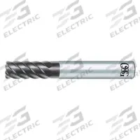 OSG Corner Radius End Mill: Carbide, WXS Coated, 6 Flute, 6 mm Mill Dia, 13 mm LOC, 0.5 mm Rad (MPN 91440611)