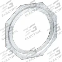RACO Reducing Washer: 2 in x 1/2 in For Conduit Size, Steel, Silver, Fittings (MPN 1375). Key specifications — For Product Type: Fittings; Brand: RACO; For Conduit Size: 2 in x 1/2 in; Accessory Type: Reducing Washer; Color: Silver; Material: Steel.
