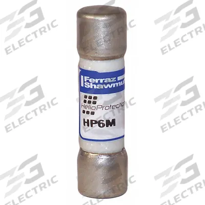 MERSEN Solar Fuse: HP6M Series, Fast-Acting, 6 A - Fast-Acting Cylindrical Fuses