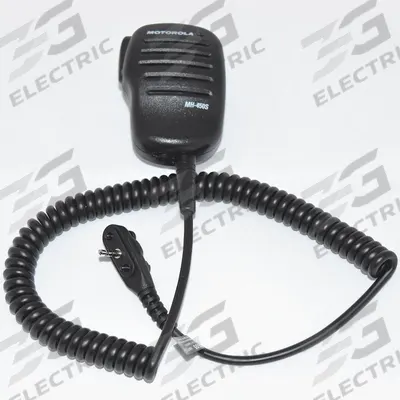 MOTOROLA Speaker Microphone: Fits Motorola, 3.5 mm Jack, Push To Talk - Motorola-Compatible Microphones & Speakers
