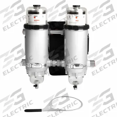 FLEETGUARD Filter Housing: Fuel Filter, Filter Housing, Aluminum, 28 in Lg, Bracket - Fuel Filter Accessories