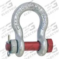CROSBY Anchor Shackle: Anchor Shackle, 3,000 lb Working Load Limit, 3/4 in Wd Between Eyes, Silver (MPN 1019471). Key specifications — Body Color: Silver; Brand: CROSBY.