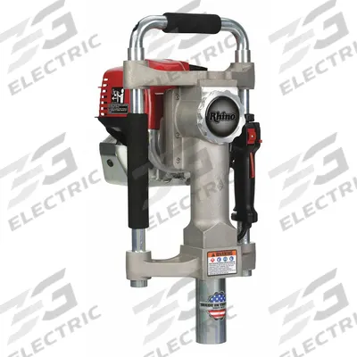 RHINO TOOL Gas-Powered Post Driver: 1/2 in Min Drive Rod or Stake Dia - Gas-Powered Post Drivers
