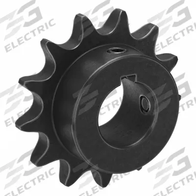 TRITAN Sprocket: 50, For 5/8 in Chain Pitch, 1 in Bore Dia, 13 Teeth, 2.612 in Pitch Dia - Size 50 Fixed-Bore Roller Chain Sprockets