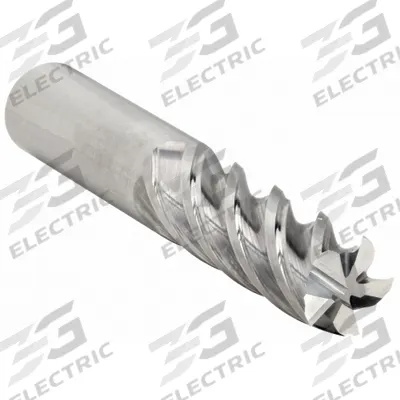 CLEVELAND Square End Mill: Carbide, 5 Flute, 5/8" Mill Dia, 2-1/4" LOC, 5" OAL (MPN C60583) - Fast-Cutting Carbide Square End Mills