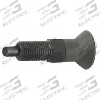 KIPP Indexing Plunger: Nonlocking, Steel, M12x1.5 Thread, 6 N to 18 N Nose Force (MPN K0630.21206). Key specifications — Brand: KIPP.