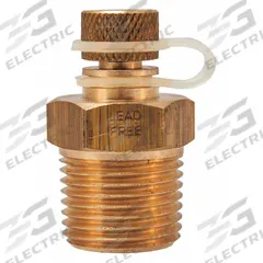 WINTERS Pressure Test Plug: Lead Free Brass, 1/2 in NPT, 1.5 in Overall Lg (MPN STP002LF). Key specifications — Brand: WINTERS; Body Material: Lead Free Brass.