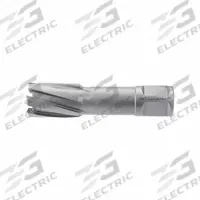 HOLEMAKER TECHNOLOGY Annular Cutter: 21/32 in Cutter Dia, 2 in Max Cutting Dp, Bright, Carbide (MPN 109020-0070). Key specifications — attr253884: No; attr253885: Bright; attr253886: Carbide; attr253887: Weldon Flat; attr253888: Fractional Inch; attr277149: HOLEMAKER TECHNOLOGY.