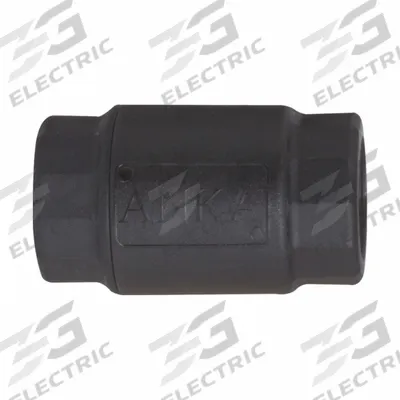 ANKA Check Valve: Disc, Inline Valve Body, 2 in Pipe Size, FNPT x FNPT, Glass-Filled Nylon - Nylon Inline Disc Check Valves
